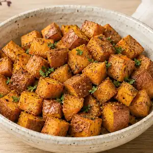 Pikantne kostki z batata